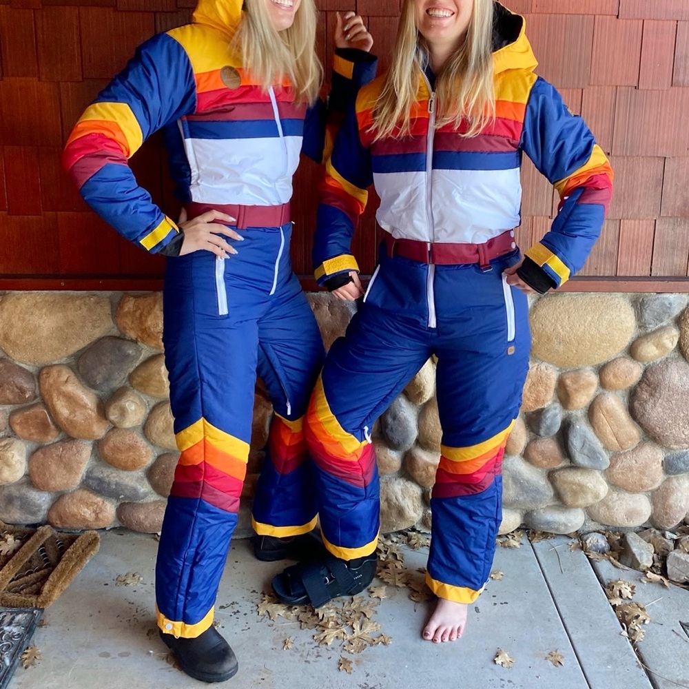 Women’s Retro Ski Suit